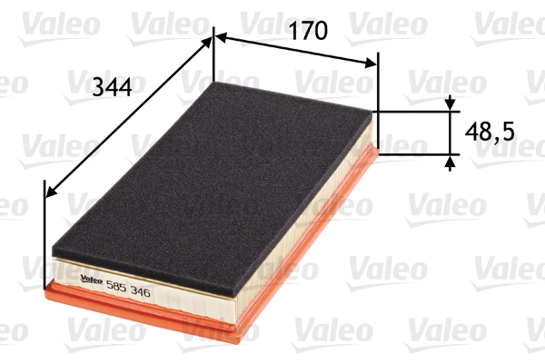 Фильтр воздушный VALEO 585346