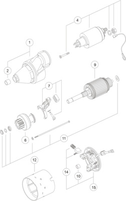 Starter MAHLE/KNECHT MS179