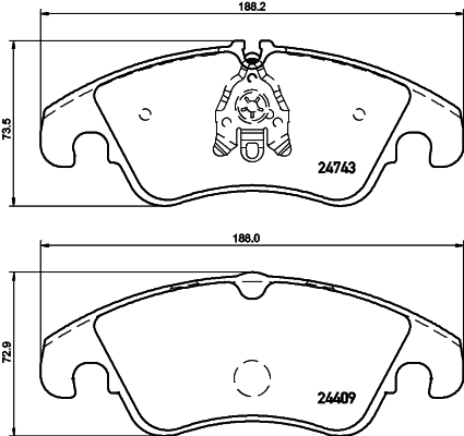  HELLA/BEHR/PAGID 8DB355026-221