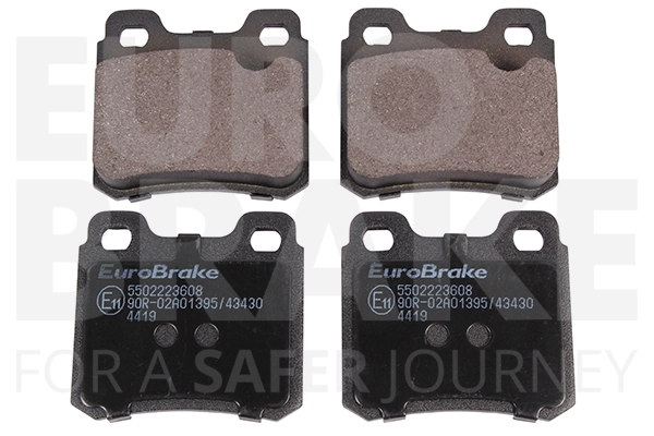 Тормозные колодки дисковые задние EUROBRAKE 5502223608