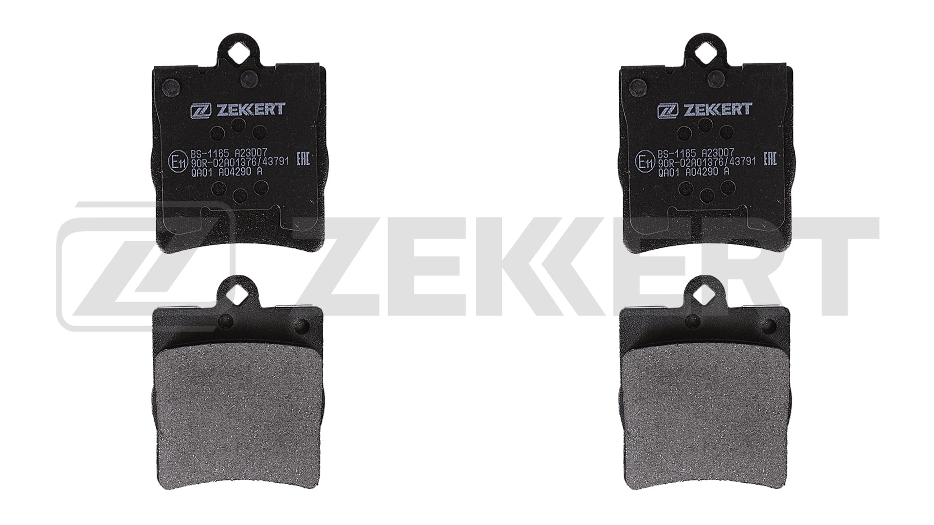 Колодки тормозные ZEKKERT BS1165