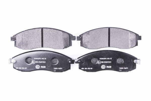 Колодки тормозные дисковые HELLA/BEHR/PAGID 8DB355016-891