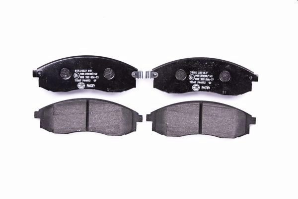 Колодки тормозные дисковые HELLA/BEHR/PAGID 8DB355006731