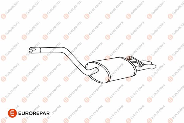 Eглушитель am EUROREPAR E12887N