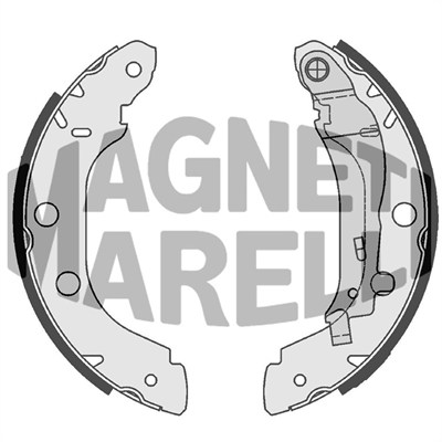 Колодки тормозные MAGNETI MARELLI 360219192199
