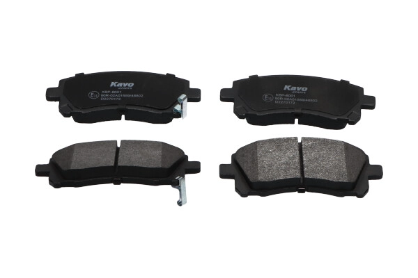Колодки тормозные дисковые KAVO PARTS KBP-8001