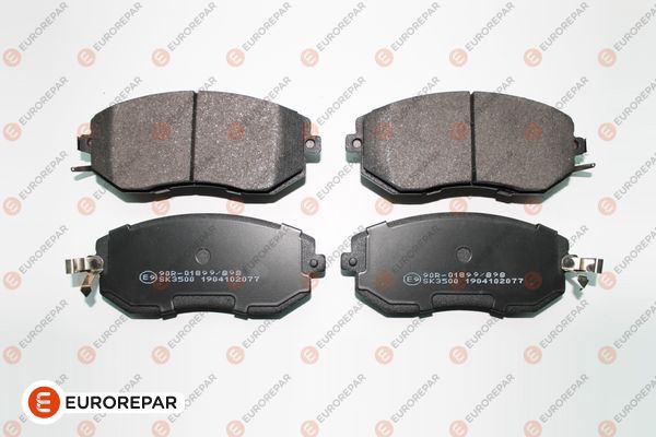Колодки тормозные дисковые EUROREPAR 1681167980