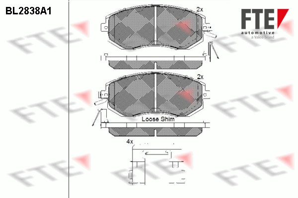 Запчасть FTE BL2838A1