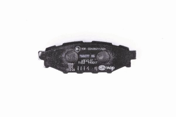 Колодки тормозные дисковые HELLA/BEHR/PAGID 8DB355012261