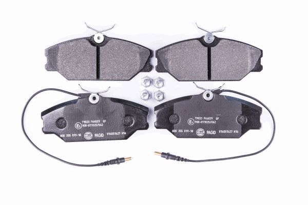 Колодки тормозные дисковые HELLA/BEHR/PAGID 8DB355019181