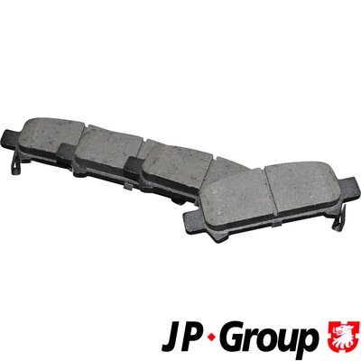 Комплект тормозных колодок дисковый тормоз jp group