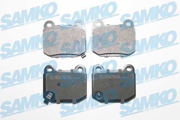Колодки тормозные дисковые SAMKO 5SP1056