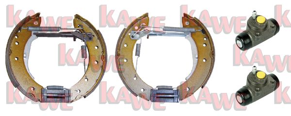 Комплект тормозных колодок KAWE OEK221