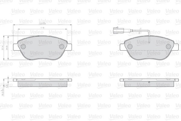 Запчасть VALEO 872708