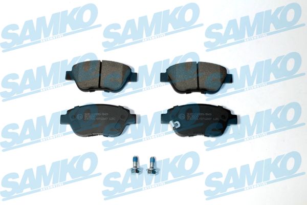 Колодки тормозные дисковые SAMKO 5SP1247
