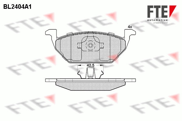 Запчасть FTE BL2404A1