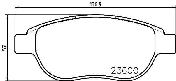 Колодки тормозные HELLA/BEHR/PAGID 8DB355027751