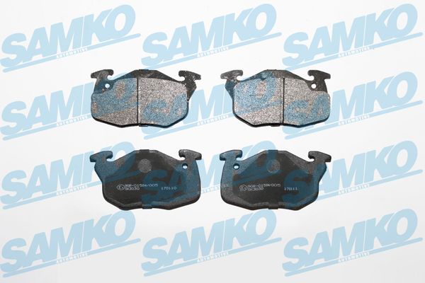 Колодки тормозные дисковые SAMKO 5SP642