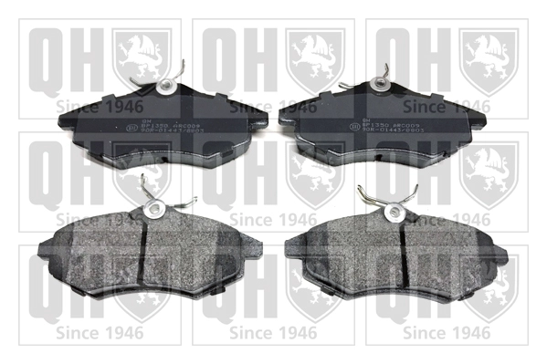 Комплект тормозных колодок дисковый тормоз QUINTON HAZELL BP1350