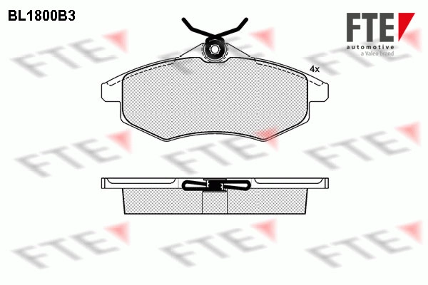 Запчасть FTE BL1800B3