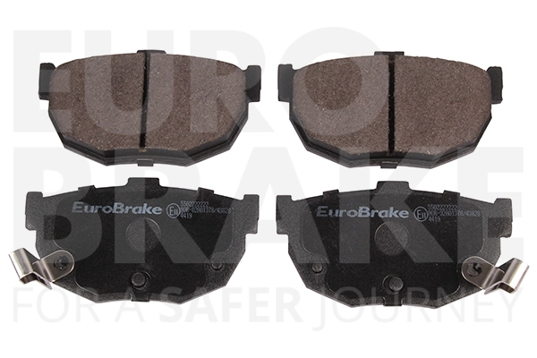Тормозные колодки дисковые задние EUROBRAKE 5502222222