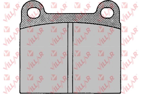 Колодки тормозные дисковые VILLAR 626.0024