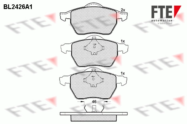 Запчасть FTE BL2426A1