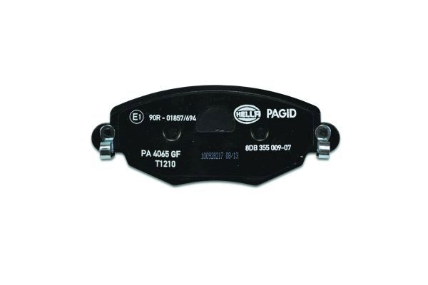 Комплект тормозных колодок дисковый тормоз HELLA/BEHR/PAGID 8DB355009-071