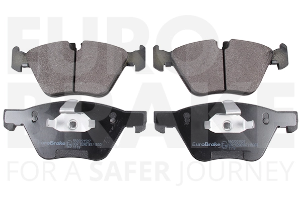 Комплект тормозных колодок. дисковый тормоз EUROBRAKE 5502221527