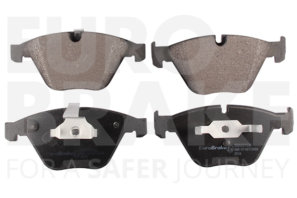 Тормозные колодки дисковые передние EUROBRAKE 5502221533
