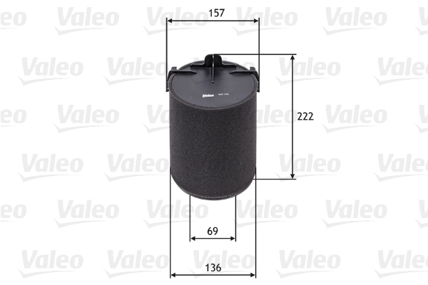 Фильтр воздушный VALEO 585742