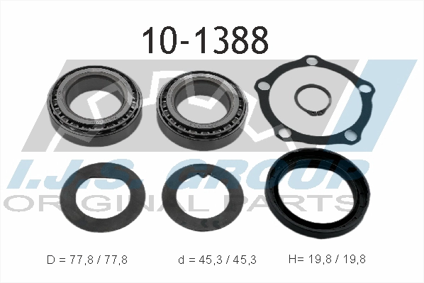 Подшипник ступичный IJS GROUP 10-1388
