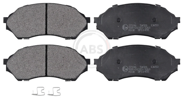 Колодки тормозные дисковые A.B.S. 37186