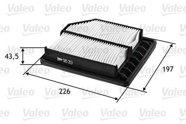 Фильтр воздушный VALEO 585253