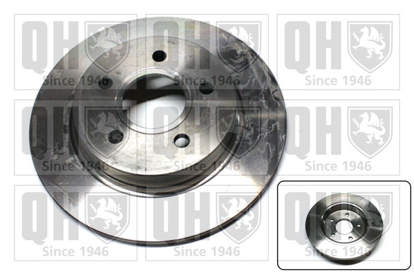 Диск тормозной QUINTON HAZELL BDC6072