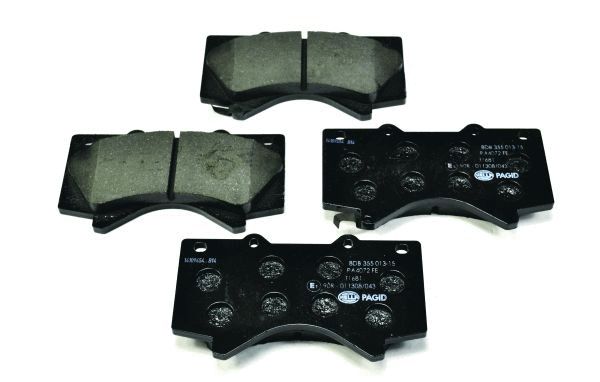 Комплект тормозных колодок дисковый тормоз HELLA/BEHR/PAGID 8DB355013-151
