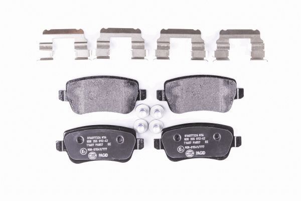 Колодки тормозные дисковые HELLA/BEHR/PAGID 8DB355012-421