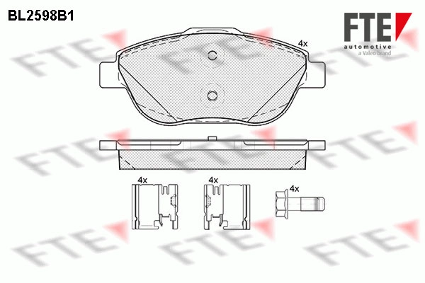 Запчасть FTE BL2598B1