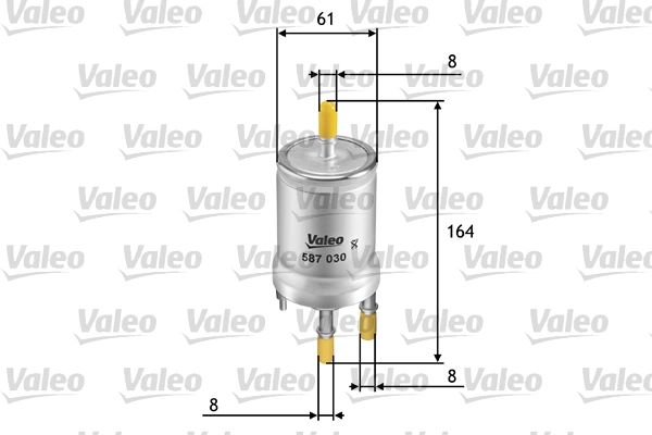 Фильтр топливный VALEO 587030