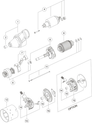 Запчасть MAHLE/KNECHT MS372