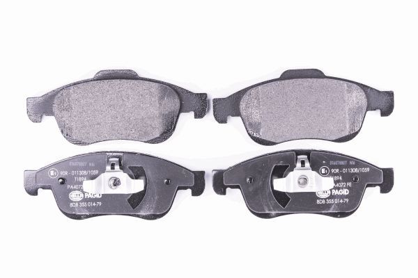 Колодки тормозные дисковые HELLA/BEHR/PAGID 8DB355014791