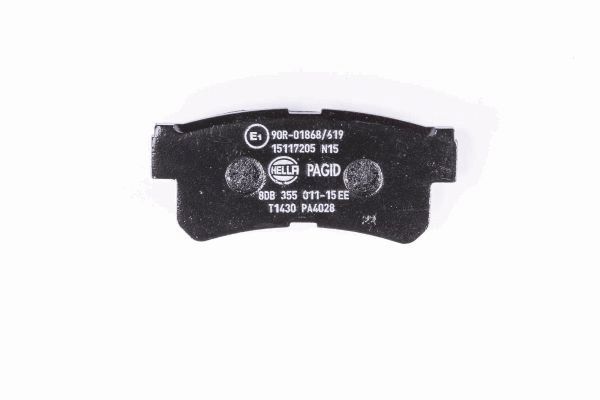 Колодки тормозные дисковые HELLA/BEHR/PAGID 8DB355011151