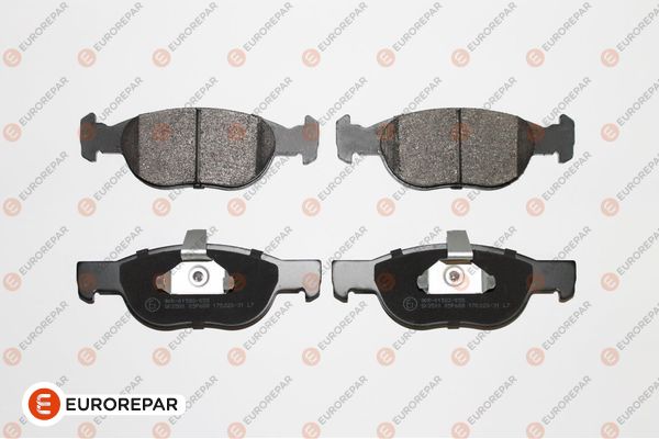 Колодки тормозные дисковые EUROREPAR 1617260180