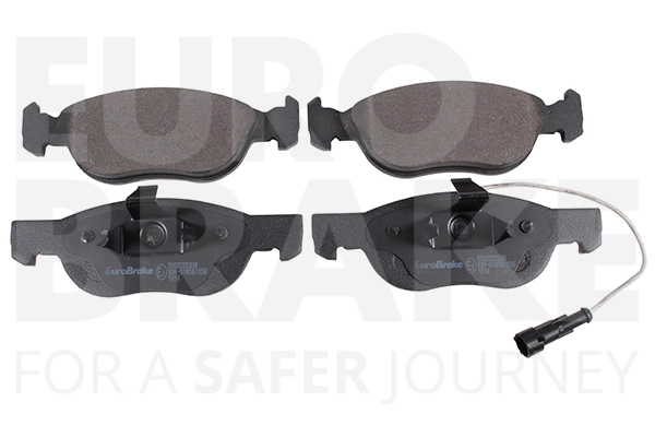 Тормозные колодки дисковые передние EUROBRAKE 5502222338