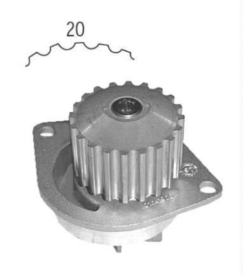 Водяной насос MAHLE/KNECHT CP78000S