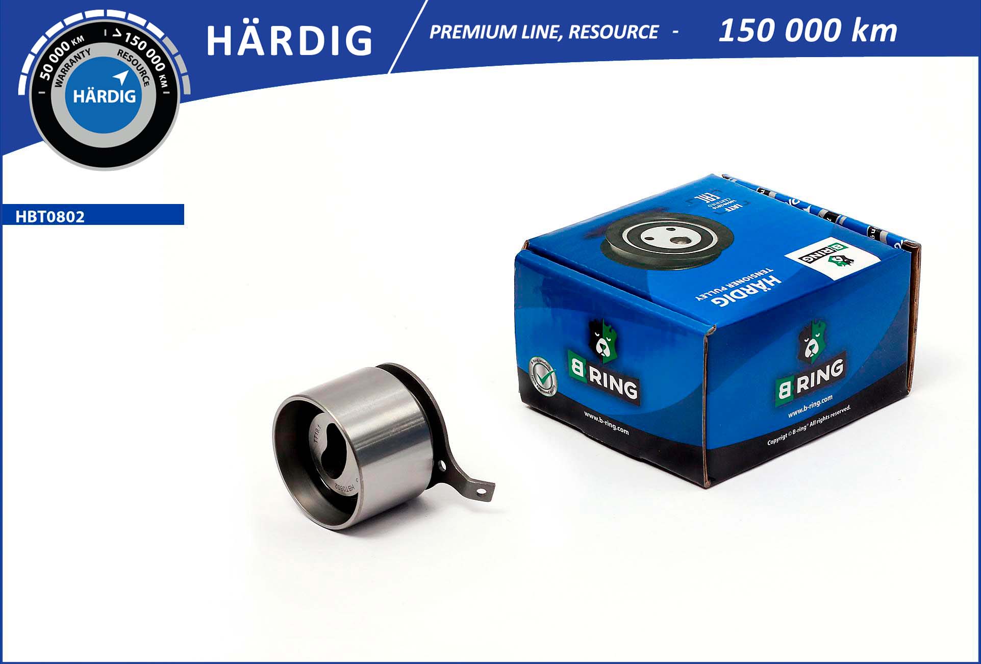 Ролик ремня грм B-RING HBT0802