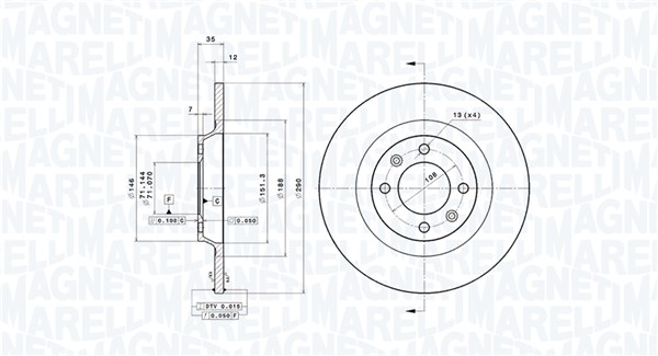 Запчасть MAGNETI MARELLI 360406116201