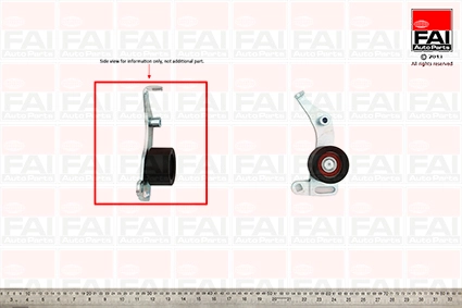 Ролик натяжной ремня грм FAI AUTOPARTS T2933