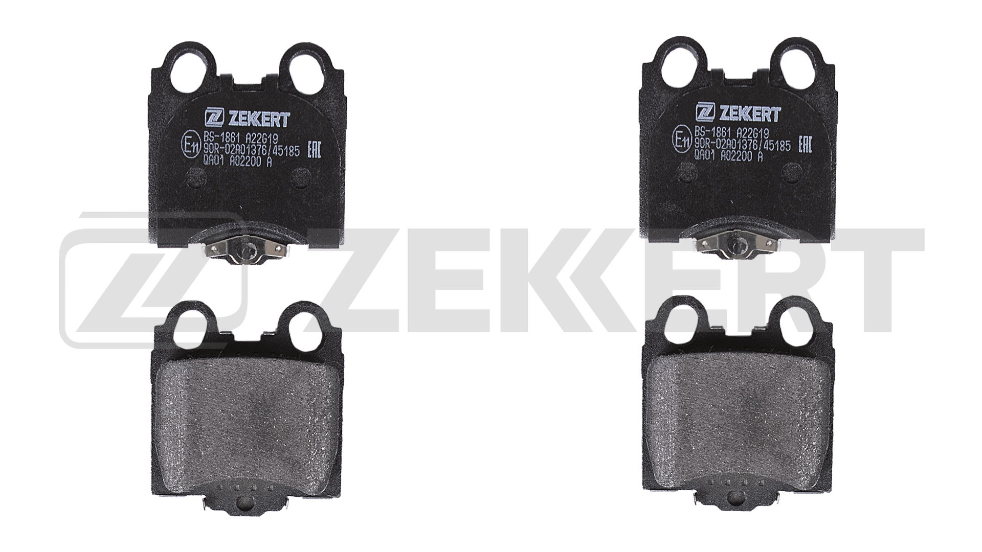 Колодки тормозные ZEKKERT BS1861