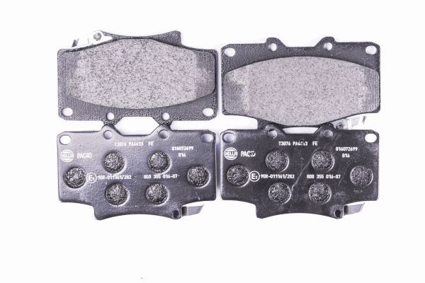 Колодки тормозные дисковые HELLA/BEHR/PAGID 8DB355016871